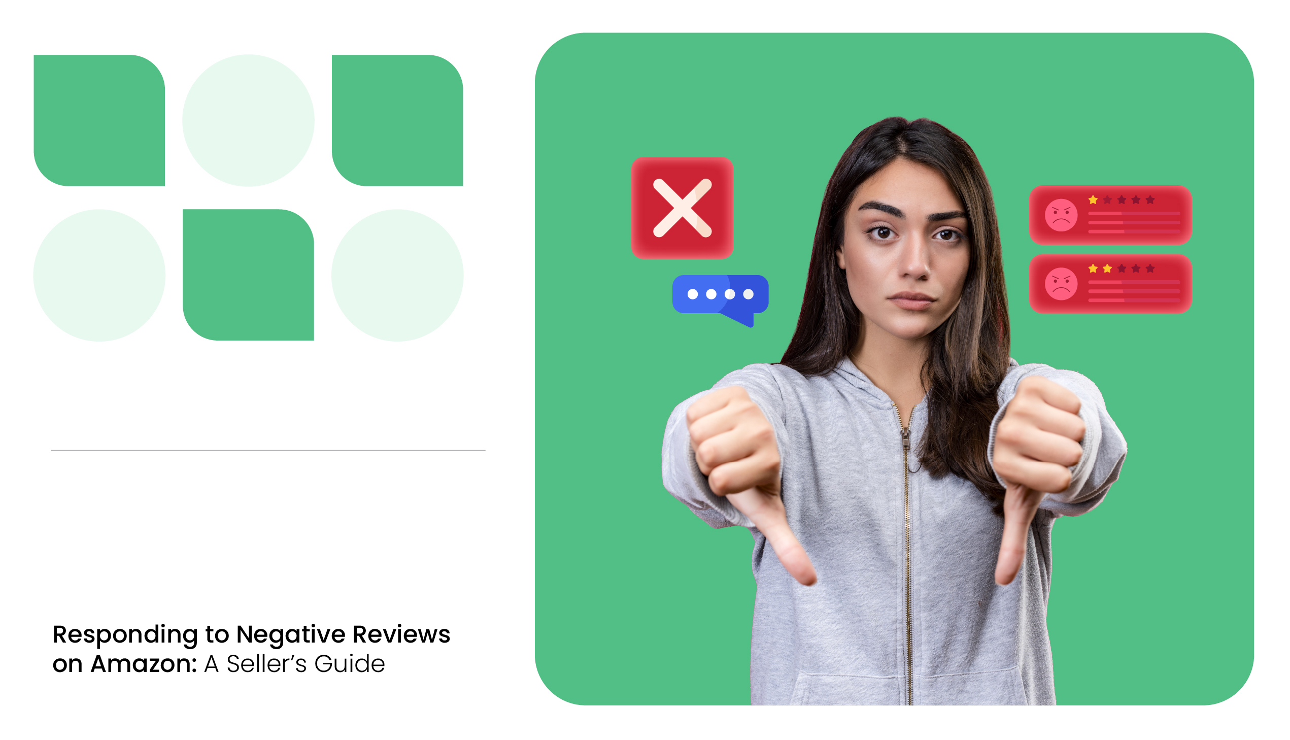 Respond to a negative review on amazon