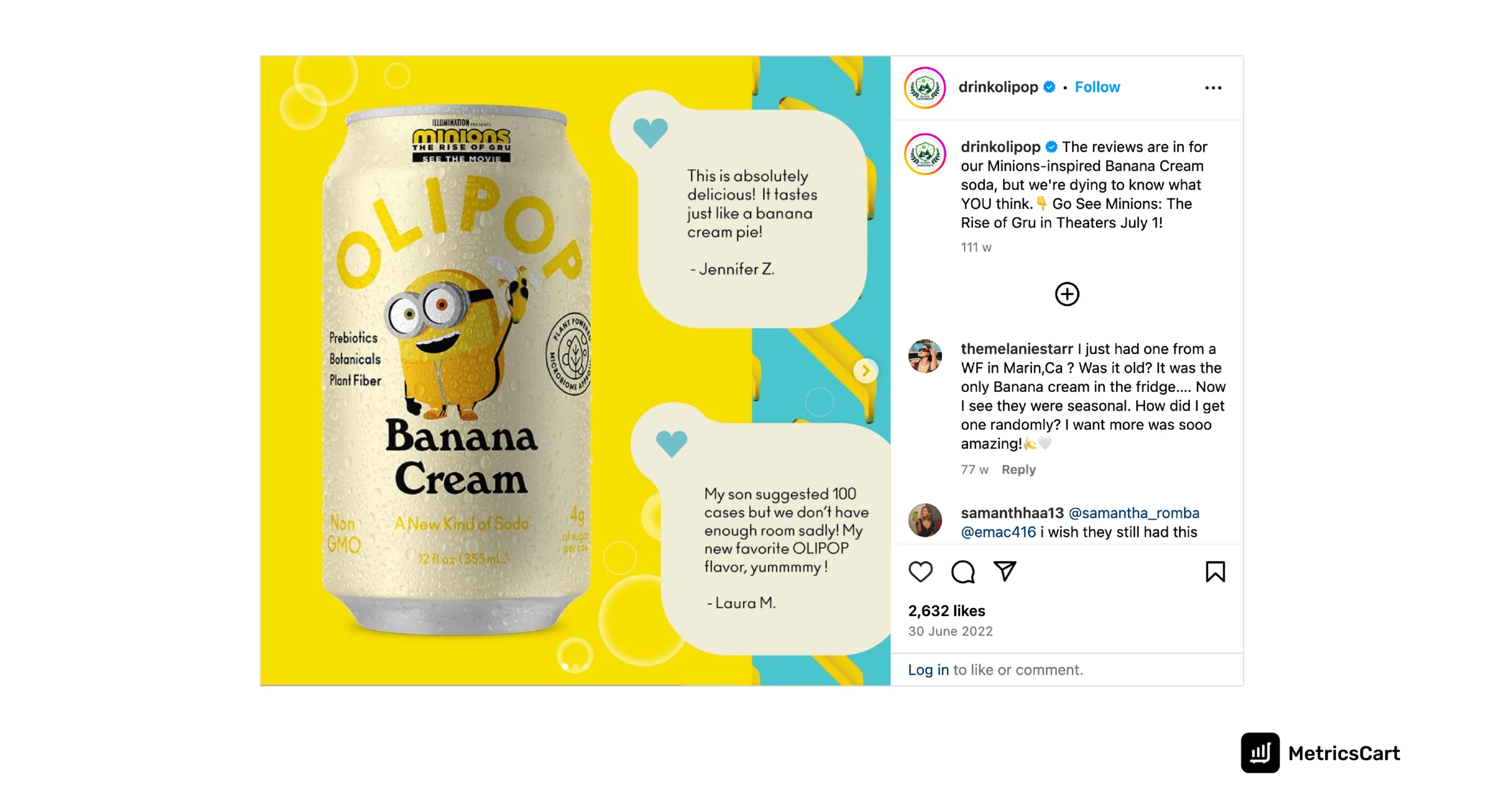  A product review shared by a brand on their social media platform to boost social sharing