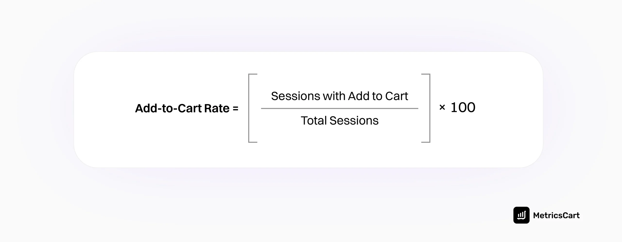 An image showing the calculation of the ​Add-to-Cart formula