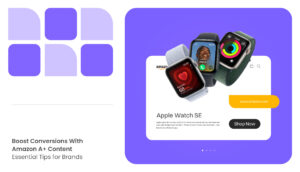 An image of Amazon A+ Content guidelines for brands