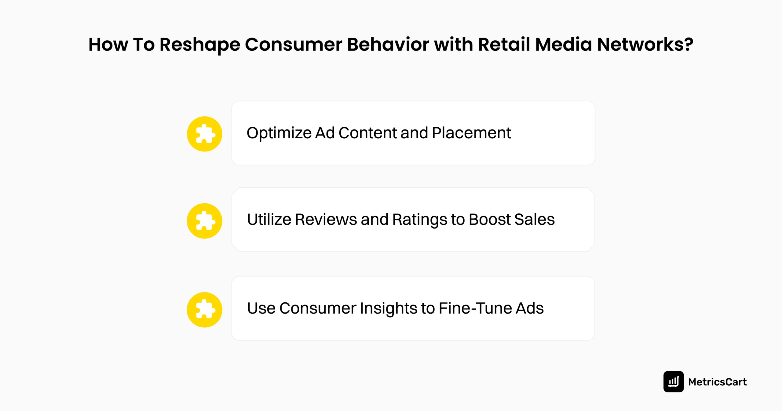 Three strategies to impact consumer behavior with retail media networks