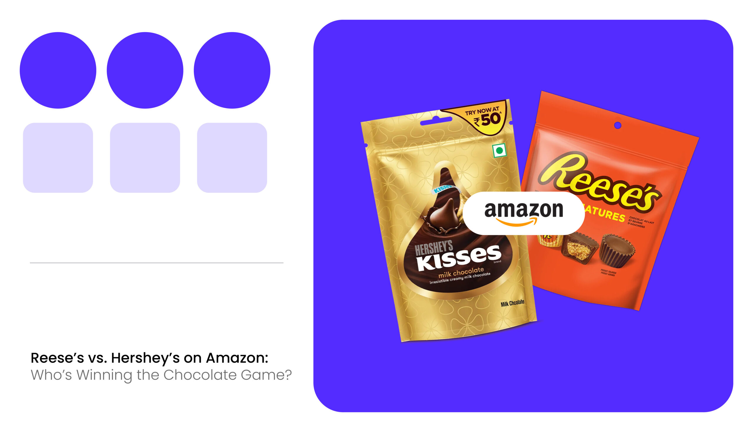 Reese's vs. Hershey's on Amazon
