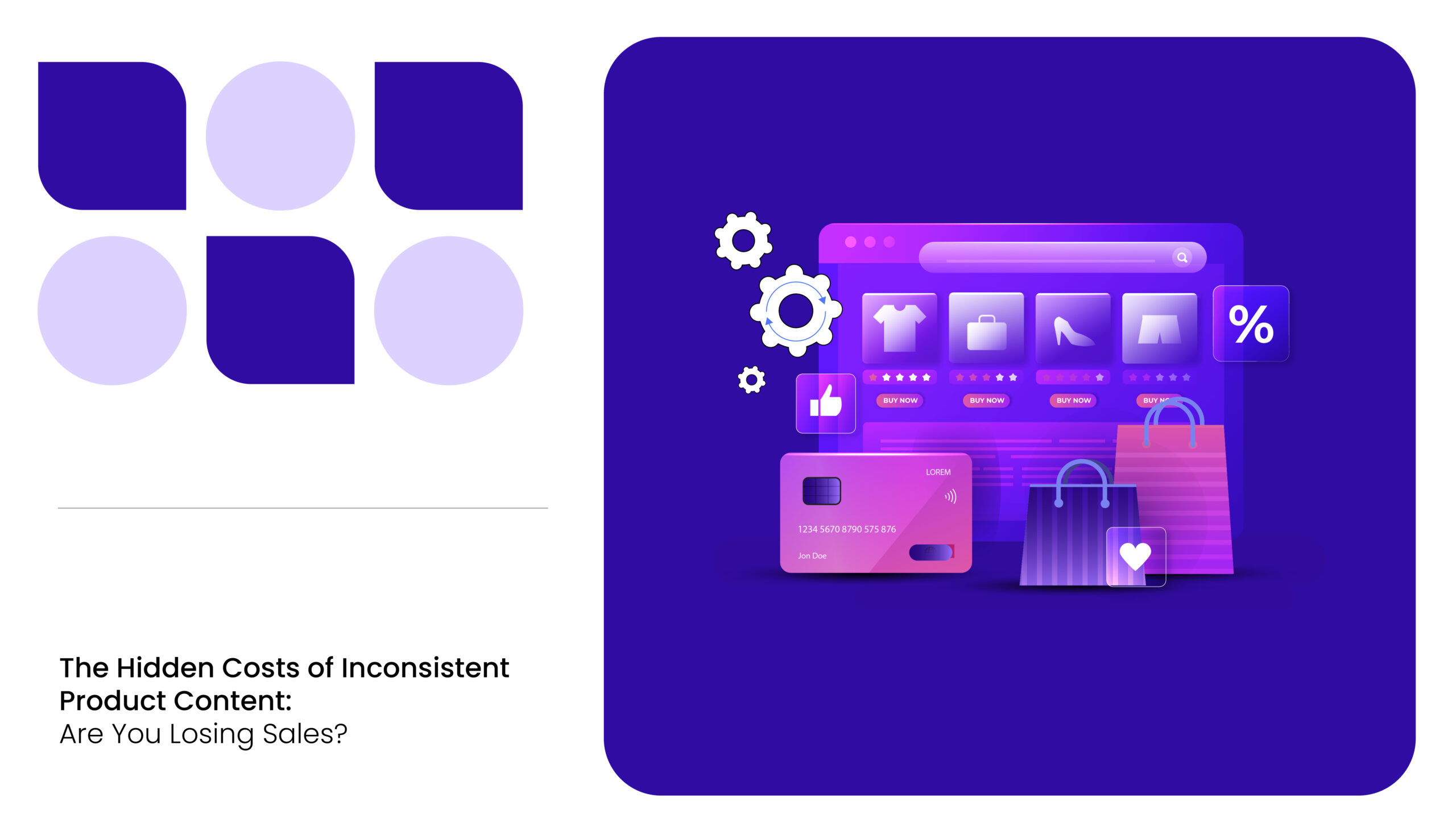Impact of inconsistent product content