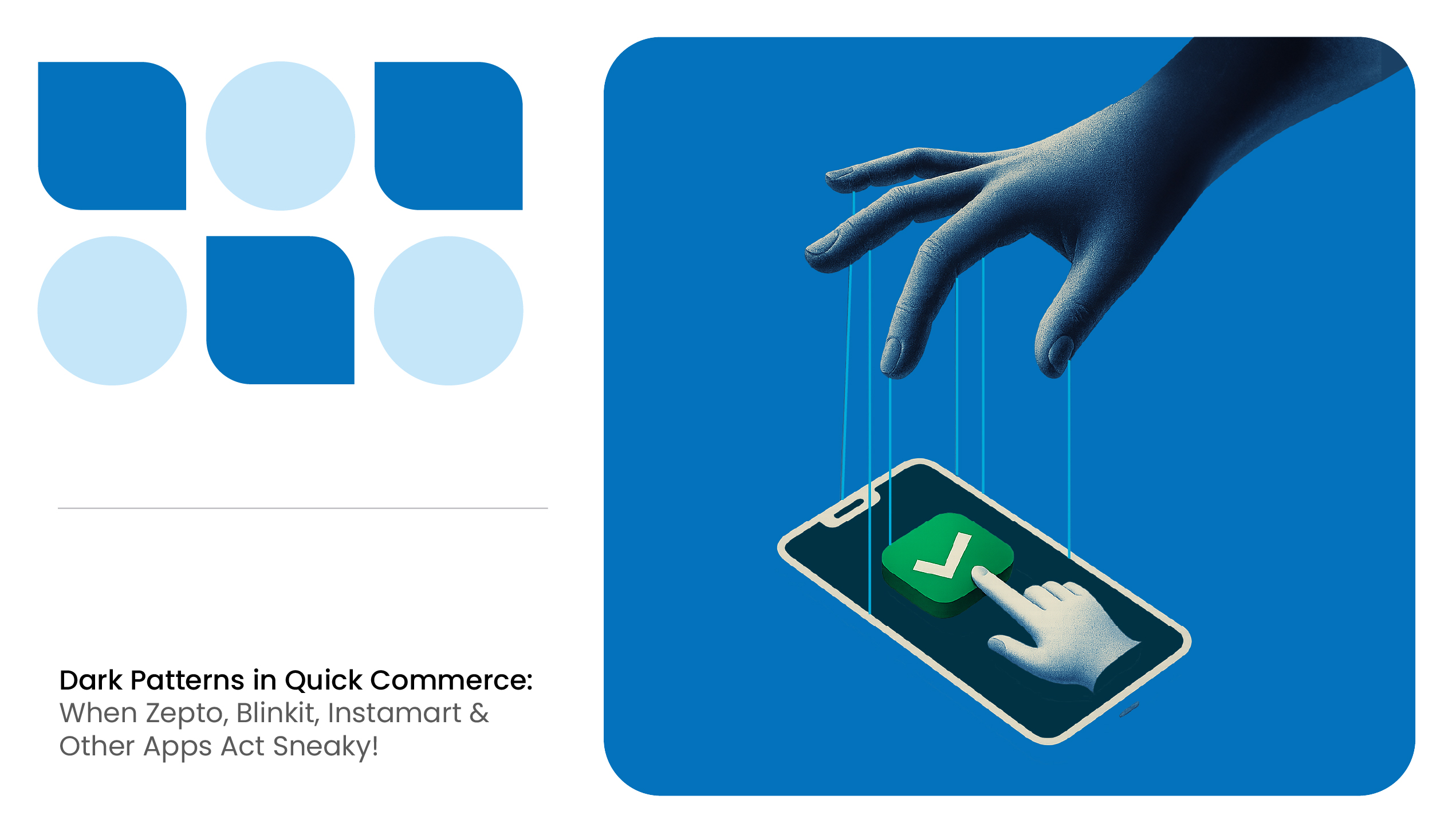 Dark Patterns in Quick Commerce