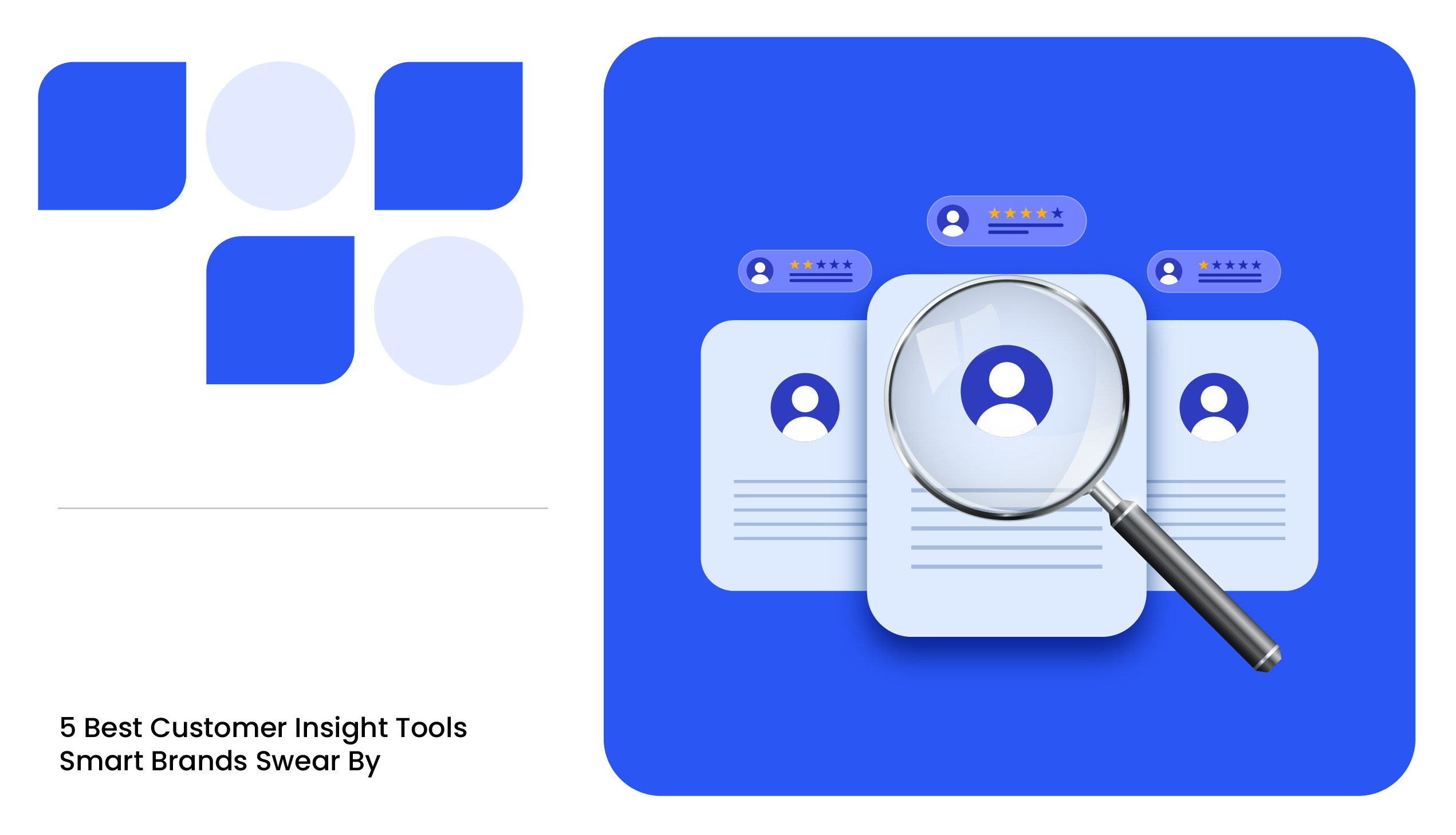 Best customer insight tools