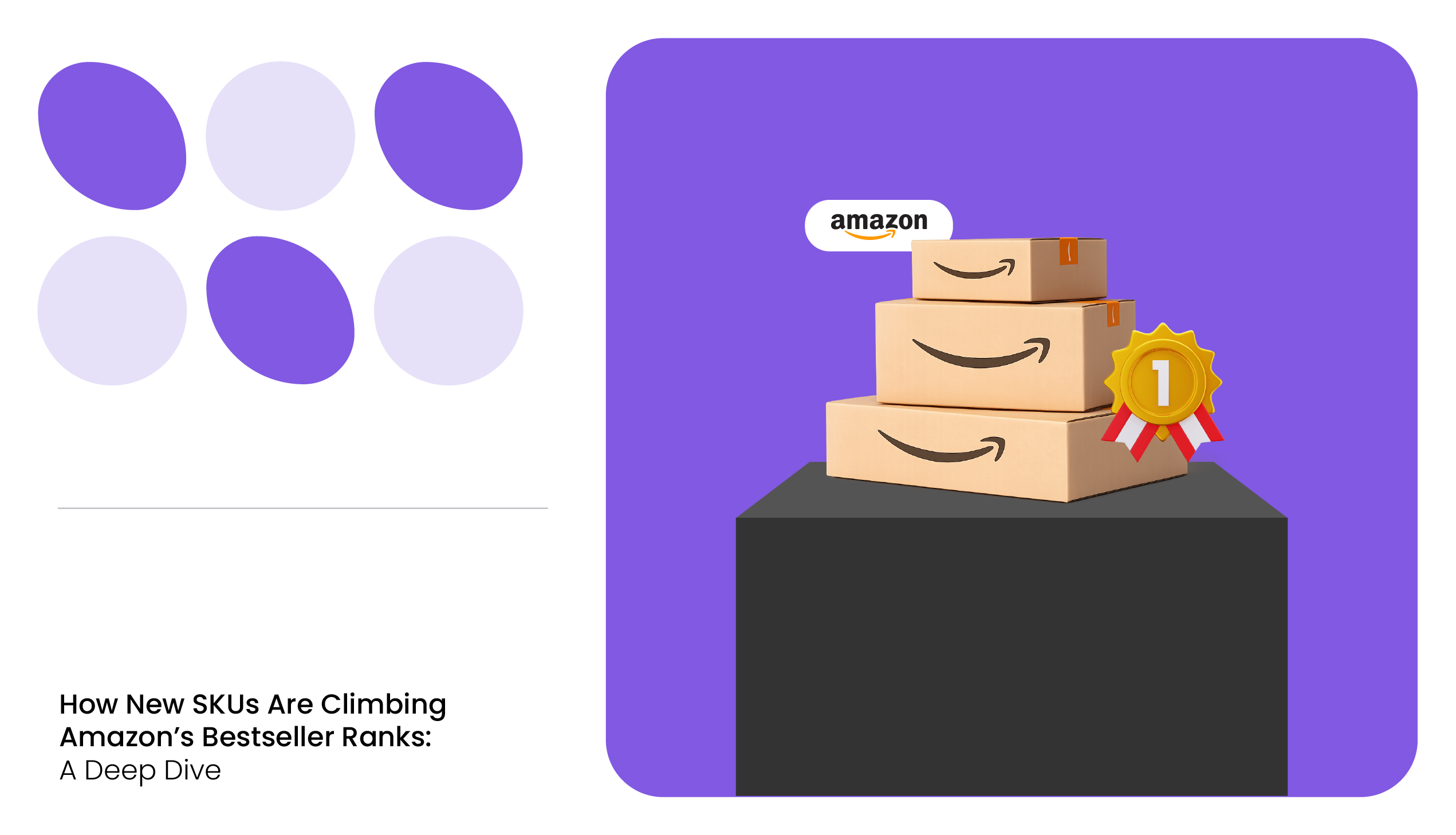 New SKUs Amazon bestseller rank