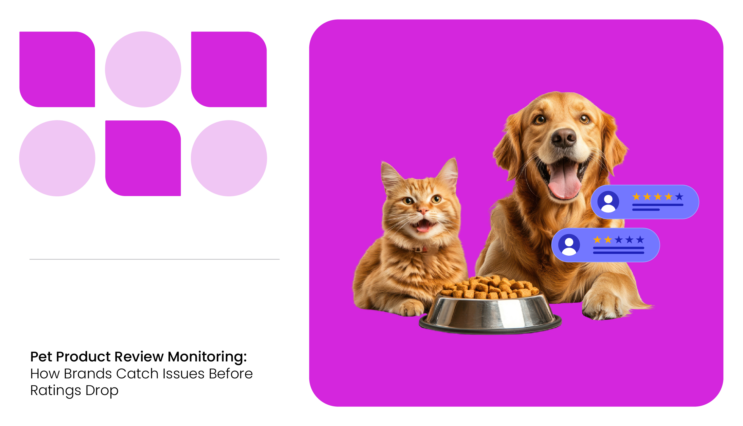 pet product review monitoring