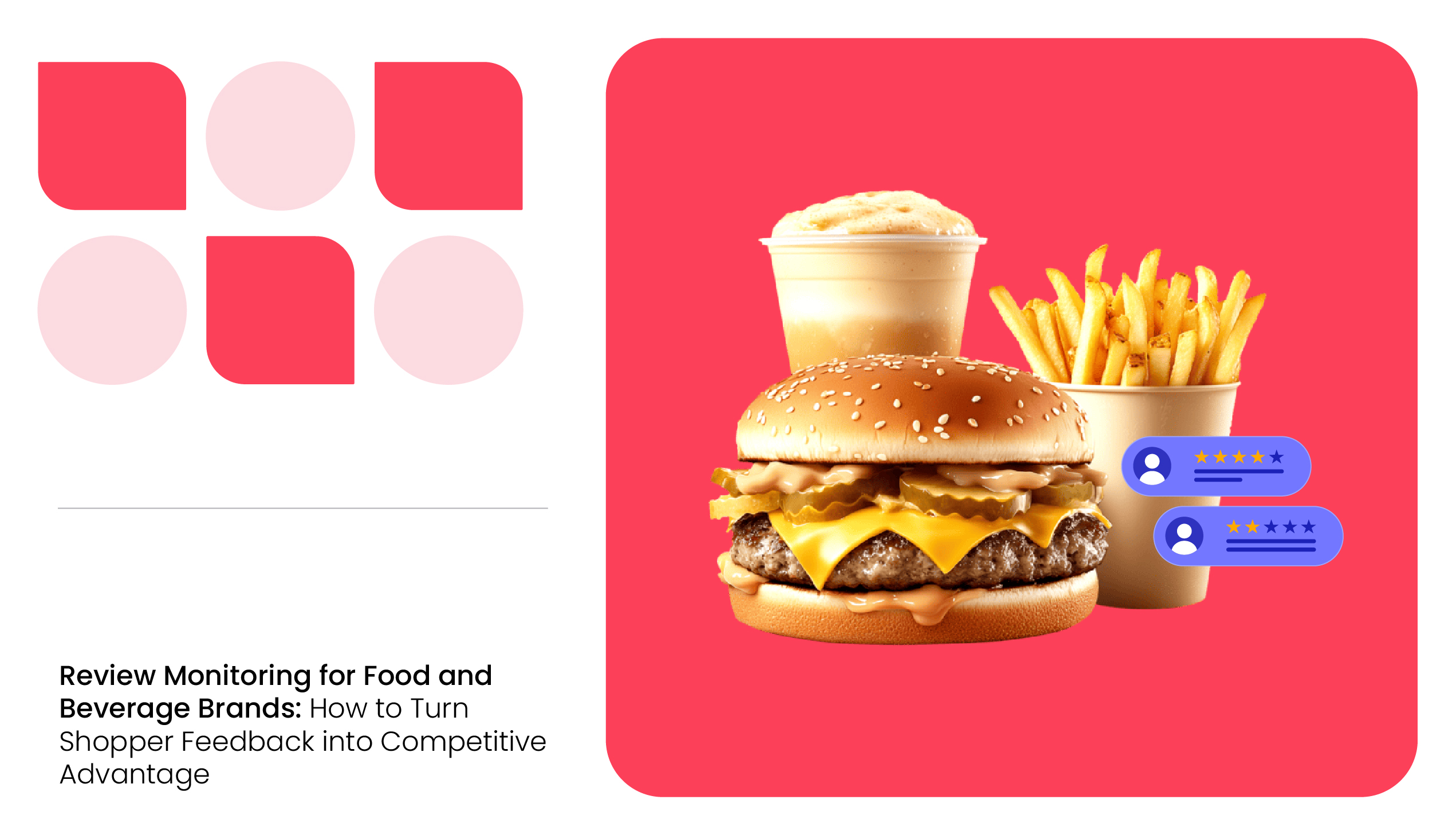 Review monitoring for food and beverage