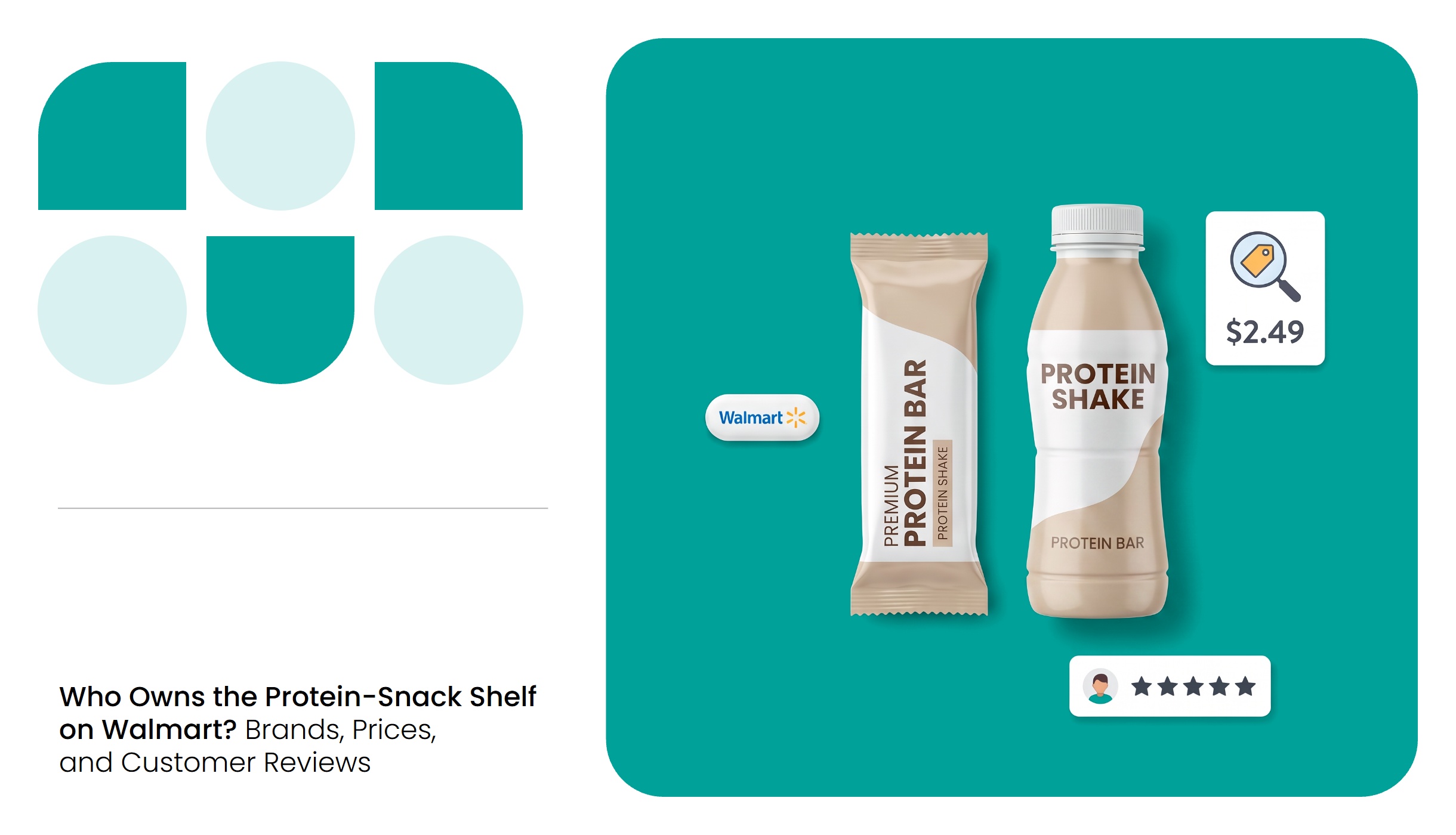 protein snacks on walmart, a report on the top brands, price trends and customer review patterns